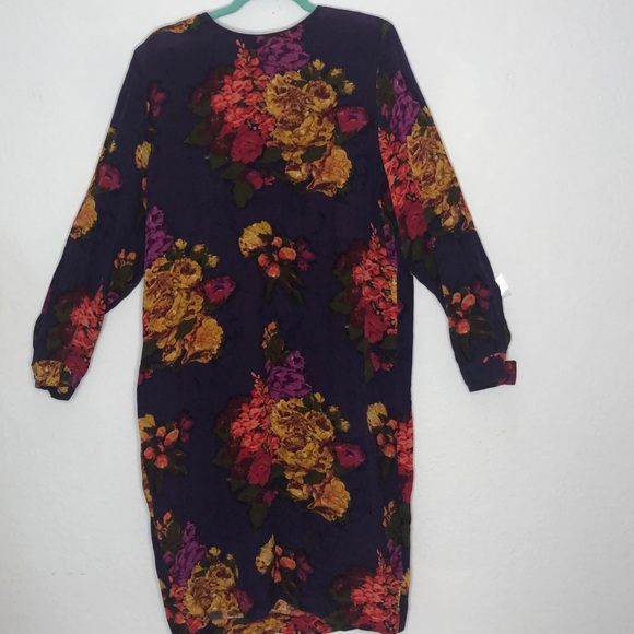 Liz Claiborne dresses colorful dress with sleeves - Picture 2 of 2